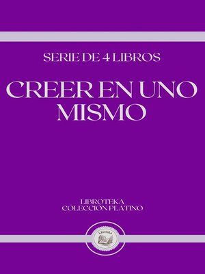 cover image of CREER EN UNO MISMO